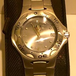 Tag heuer Kirium professional stainless steel with gray dial men’s watch